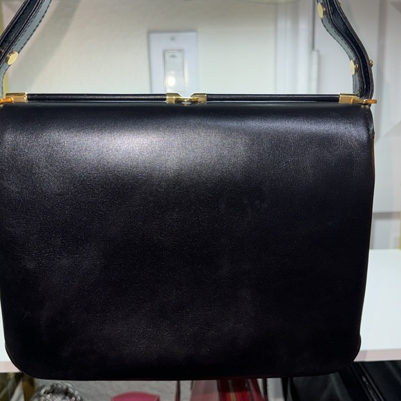 Authentic BALlY Black Leather Shoulder Bag - Picture 11 of 17